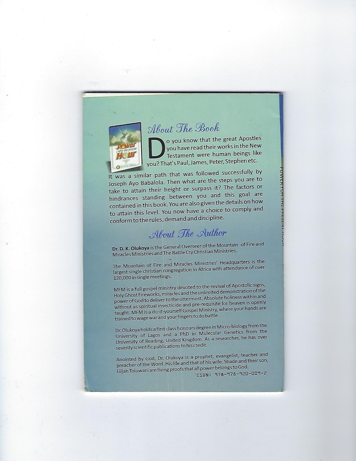 Power for the Present Hour