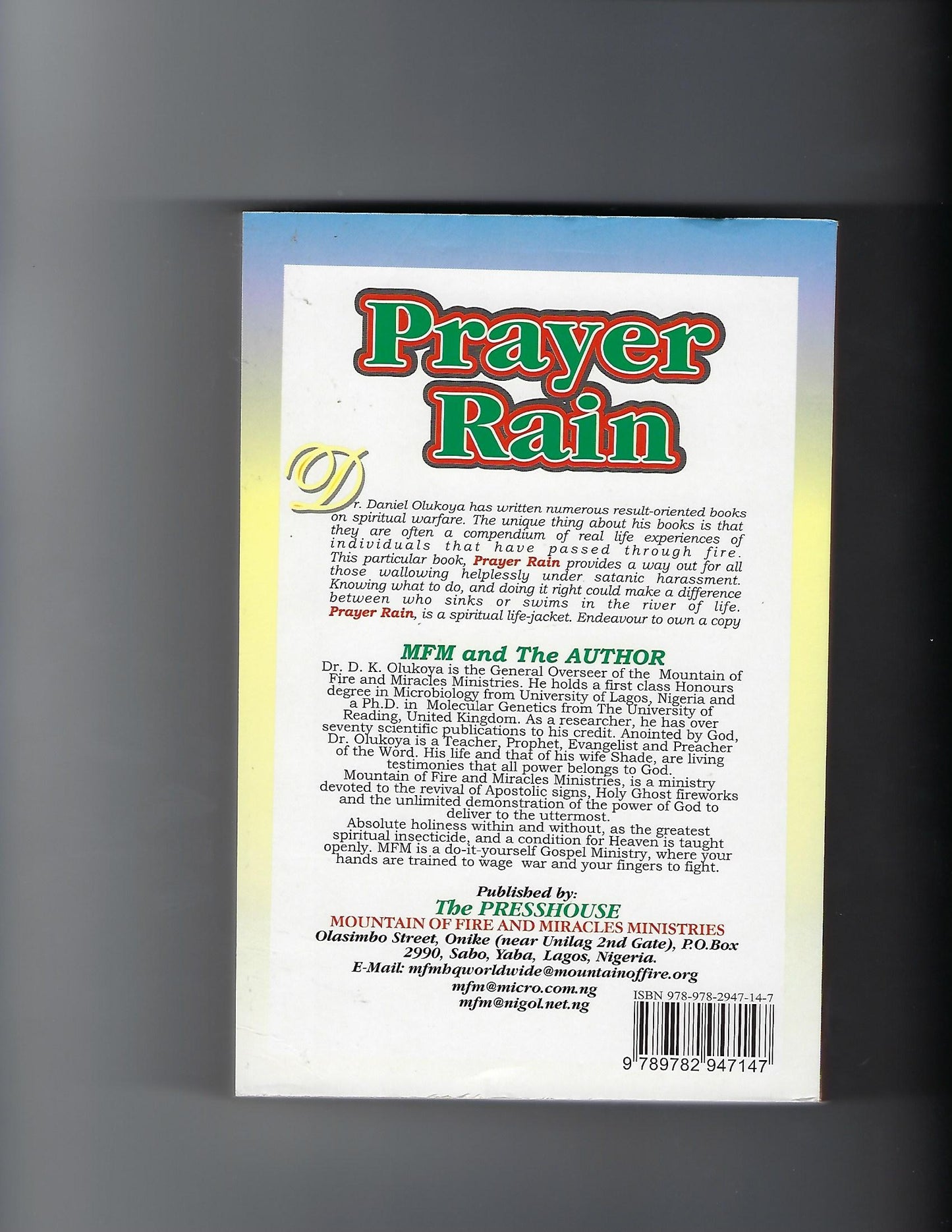 Prayer Rain