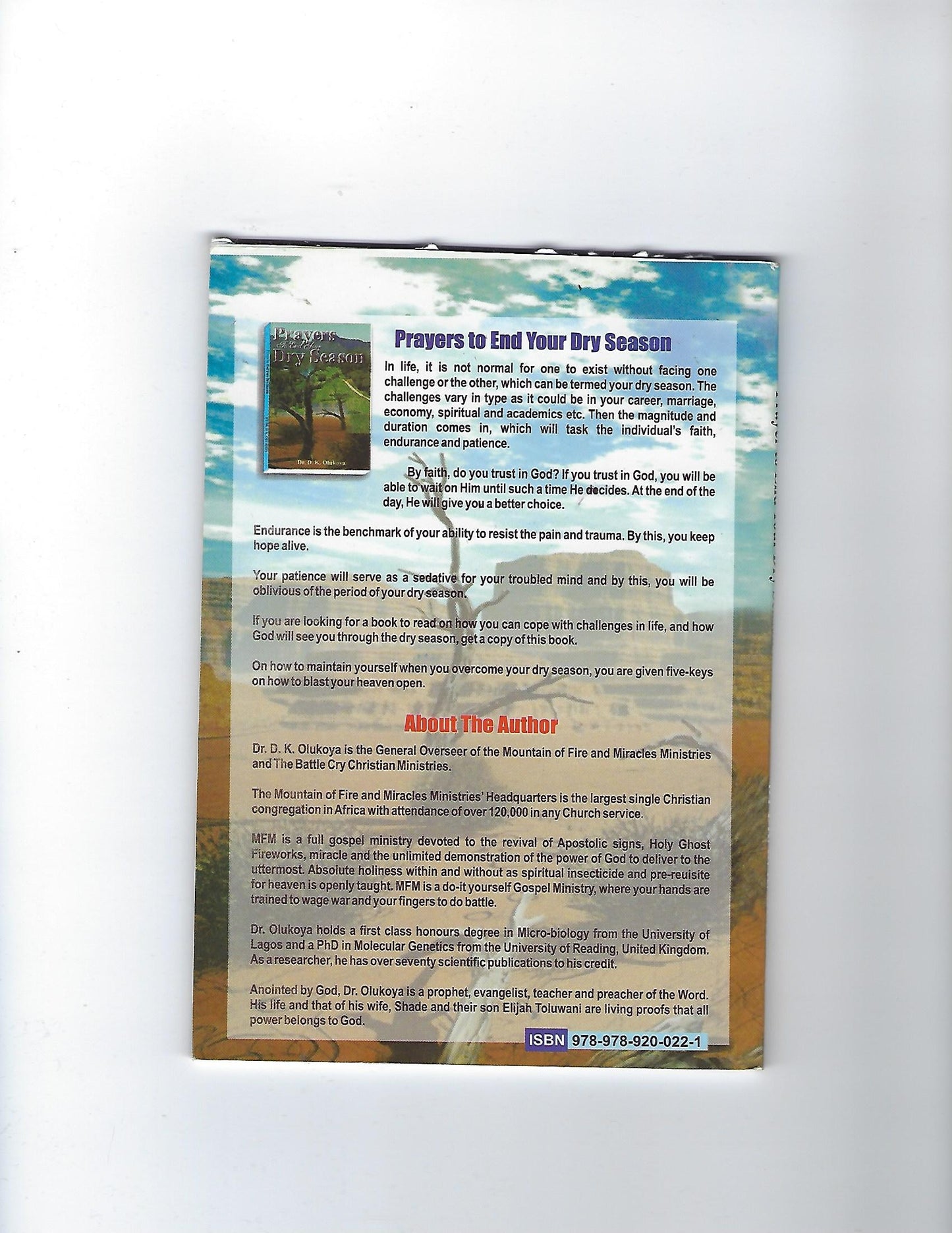 Prayers To End Your Dry Season