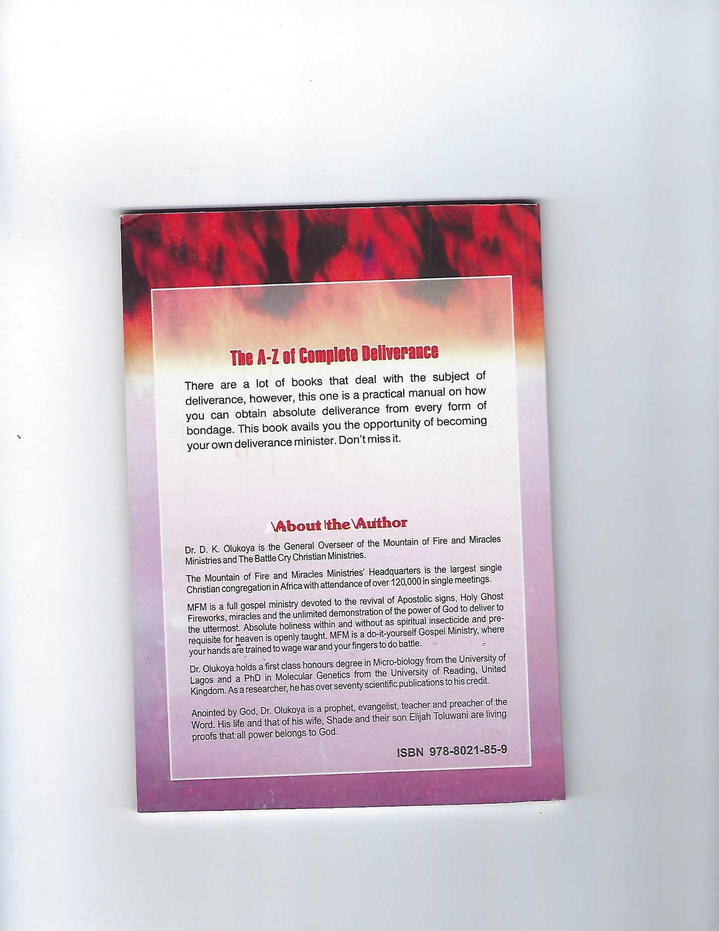 The A-Z of Complete Deliverance