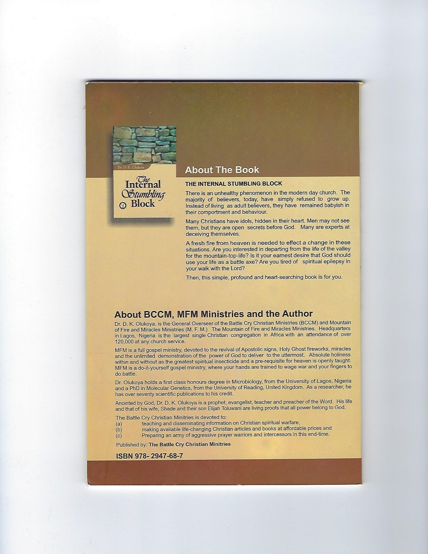 The Internal Stumbling Block