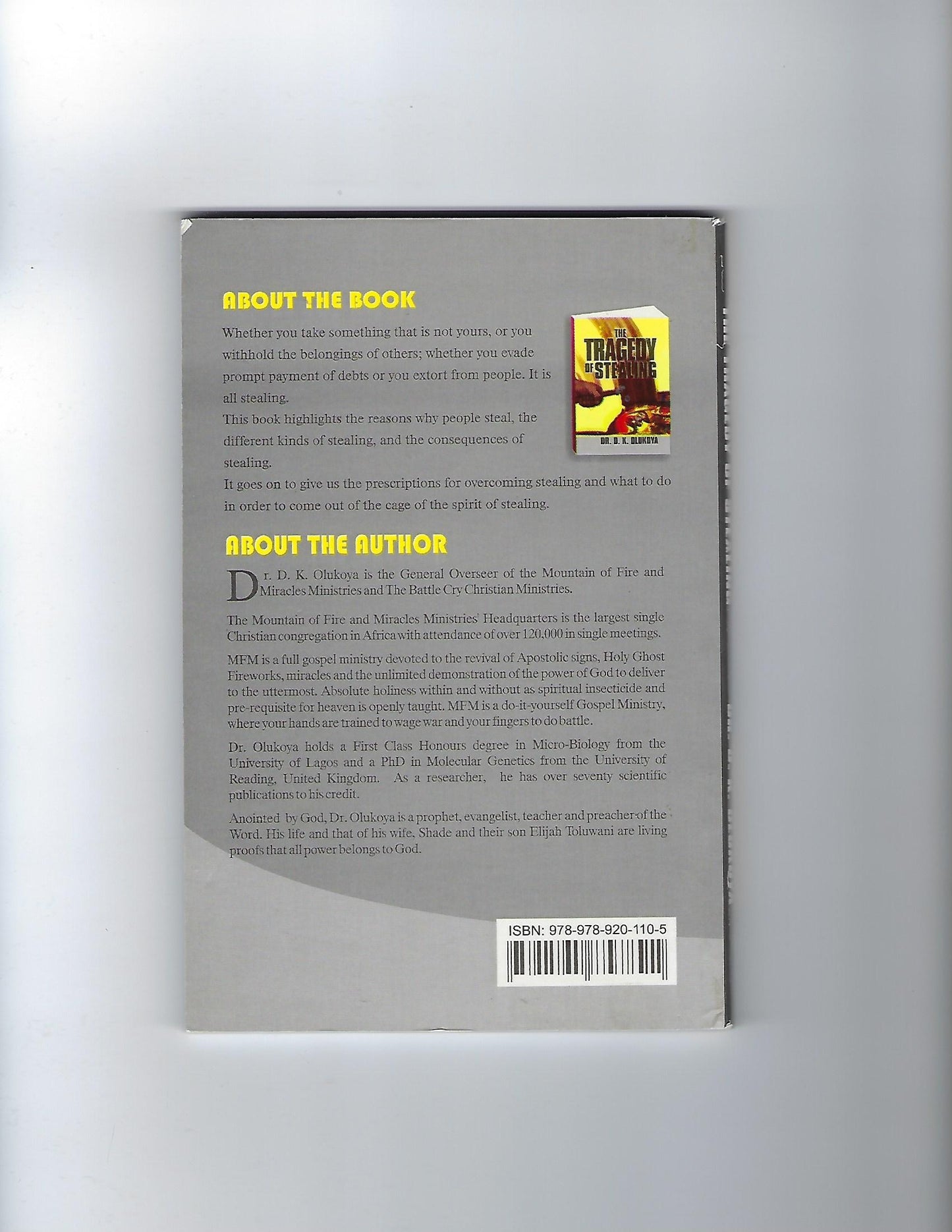 The Tragedy of Stealing