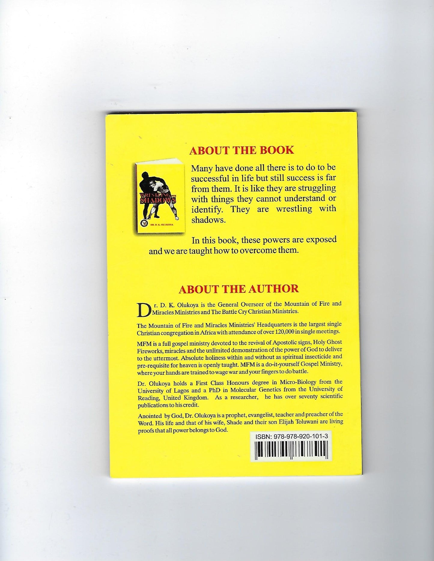 Wrestling the Shadows